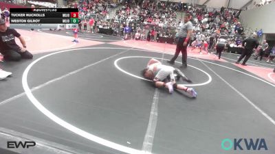 105 lbs Rr Rnd 2 - Tucker Nuckolls, Mojo Grappling Academy vs Weston Gilroy, Mojo Grappling Academy