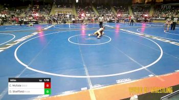 92 lbs Round Of 16 - Cash Mcfate, GOLDRUSH Academy vs Drake Sheffield, R.A.W.