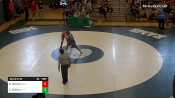 182 lbs Prelims - Sean Hanson, Barnstable vs Cory Grifka, Mt. Hope