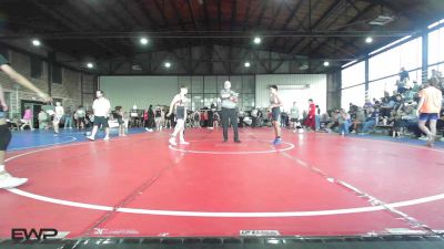 120 lbs Consi Of 4 - Mayson Baker, Sallisaw Takedown Club vs Kamden Barnett, Bristow Elementary Wrestling Club