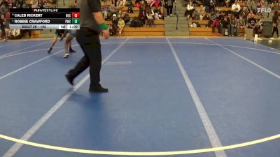 102 lbs Quarterfinal - Robbie Crawford, Pinnacle Wrestling Club vs Caleb Rickert, BGC