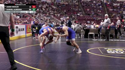 160 lbs First Round - Jaden Wehler, St. Marys vs Samuel Almedina, Mid Valley