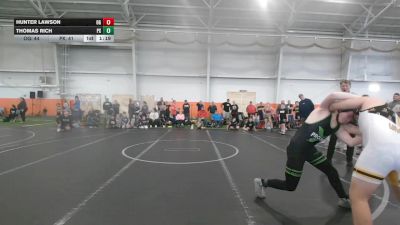 160 lbs Round 6 (8 Team) - Hunter Lawson, Ohio Gold vs Thomas Rich, Project X