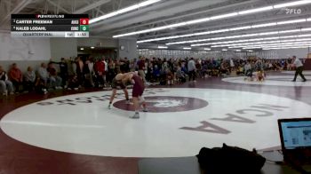 133 lbs Quarterfinal - Carter Freeman, Augsburg vs Kaleb Lodahl, Concordia Moorhead