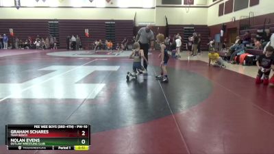 PW-10 lbs 1st Place Match - Nolan Evens, Outlaw Wrestling Club vs Graham Schares, Team Bosco