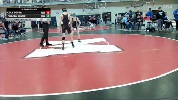 106 lbs Cons. Round 2 - Cole Boyer, Forest Grove vs Brody Mintie, Century