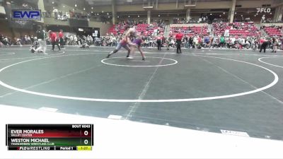 165 lbs Cons. Semi - Weston Michael, Thunderbird Wrestling Club vs Ever Morales, Valley Center