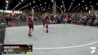 95 lbs Round 4 (6 Team) - Jacob Barrett, Morris Fitness vs Henry Masters, Patriot WC Blue