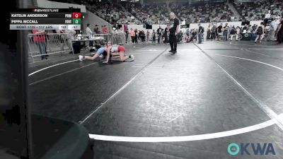 117 lbs Consi Of 16 #2 - Katelin Anderson, Prime Wrestling vs Pippa McCall, Fort Gibson Youth Wrestling