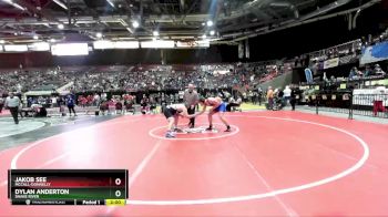 3A 220 lbs Champ. Round 1 - Jakob See, McCall-Donnelly vs Dylan Anderton, Snake River