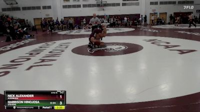 174 lbs Champ. Round 1 - Harrison Hinojosa, Stevens vs Nick Alexander, Augsburg