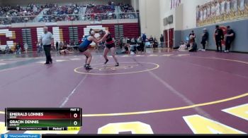 152 lbs Champ. Round 2 - Gracin Dennis, Emmett vs Emerald Lohnes, Boise