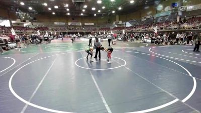 82 lbs Quarterfinal - Davien Martinez, Pomona Elite vs Johnathan Navarette, Mayhem