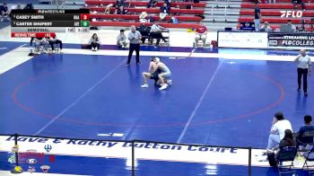 157 lbs Semifinal - Carter Shupert, Averett vs Casey Smith, Roanoke College