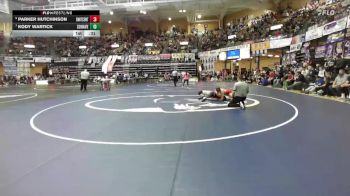 157 lbs Cons. Round 2 - Kody Wartick, South Haven Hs vs Parker Hutchinson, Smith Center Hs