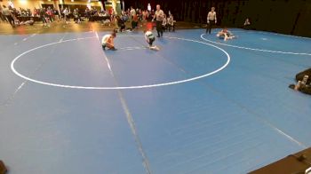 5th - 6th grade - 74 Cons. Round 4 - Lucky Hamilton, DC Elite Wrestling vs Landon Roberts, Big Game Wrestling Club