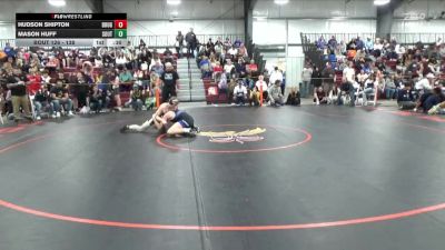 138 lbs Cons. Round 1 - Hudson Shipton, Douglas vs Mason Huff, South