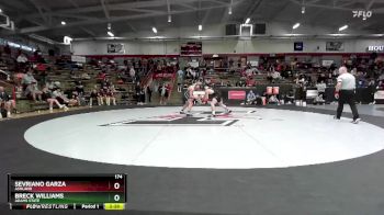 174 lbs Champ. Round 2 - Breck Williams, Adams State vs Sevriano Garza, Ashland