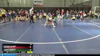 105 lbs Round 1 (6 Team) - Logan Barnes, Montana Maroon vs Hayden Schmit, Nebraska Black
