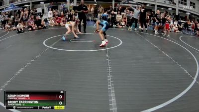 64 lbs Semis (4 Team) - Brody Farrington, Junior Terps vs Adam Nomeir, Cordoba Trained