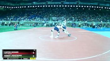 D2-175 lbs Cons. Round 1 - Robert Armstrong, Dearborn Hts Annapolis vs Carter Skinner, Gull Lake HS