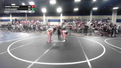 144 lbs Consi Of 8 #2 - Kawika Freeman, Chain Wr Ac vs Kixten Barney, Uintah