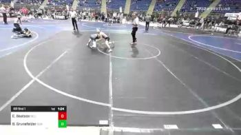 89 lbs Rr Rnd 1 - Elijah Beatson, Belle Fourche WC vs Beau Grunefelder, Gorilla WC