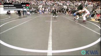 67 lbs 3rd Place - Kapri Bruens, Carl Albert vs Kadee McDowell, Noble Takedown Club