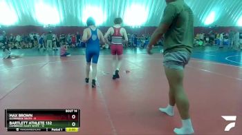 132 lbs Round 2 (16 Team) - Bartlett Athlete 132, Cambridge-Isanti White vs Max Brown, Glenbrook South