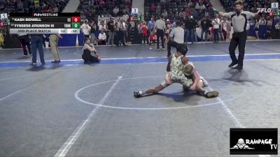 79 lbs 3rd Place Match - Kash Bidwell, Elk County vs Tyreese Atkinson Iii, Team Of Hard Knox
