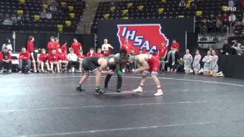165 lbs Quarterfinal - Graham Bagby, Dowling Catholic vs Brayden Crosser, Dallas Center-Grimes