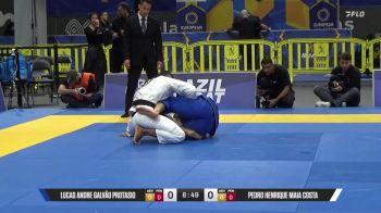 Pedro Henrique Maia Costa vs Lucas Andre Galvão Protasio 2025 European Jiu-Jitsu IBJJF Championship