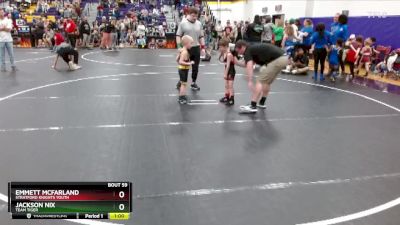 47 lbs Cons. Round 3 - Emmett McFarland, Stratford Knights Youth vs Jackson Nix, Team Tiger