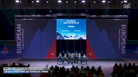 Air Athletics Cheer and Dance CIC - Primis [2026 Pom - U12 - Small Day 2] 2026 The European Summit