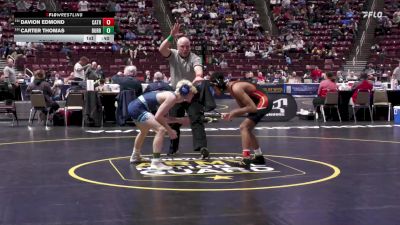 121 lbs Consi 1 - Davion Edmond, Cathedral Prep vs Carter Thomas, Burrell