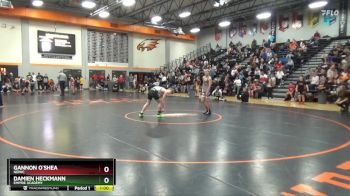 N-13 lbs Quarterfinal - Gannon O`Shea, NEIWC vs Damien Heckmann, Empire Academy