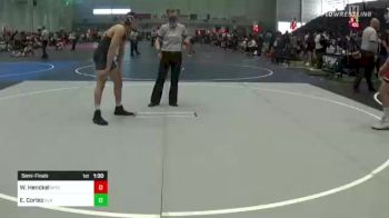 137 lbs Semifinal - William Henckel, Wyoming Seminary vs Eric Cortez, Elk Grove