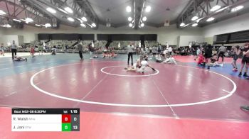 85 lbs Rr Rnd 8 - Ryder Walsh, Maine Hammas vs Justin Jani, Shore Thing Wave