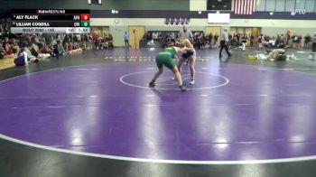 145 lbs Cons. Round 1 - Lillian Cogdill, Cedar Rapids Kennedy vs Aly Flack, Xavier