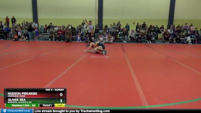 120 lbs Champ. Round 1 - Oliver Rea, Immortal Athletics WC vs Hudson Piekarski, Moorhead Magic