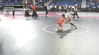 106 lbs Consi Of 16 #1 - Jason Ireland-Schmuck, East Longmeadow vs Nathan Snook, Billerica