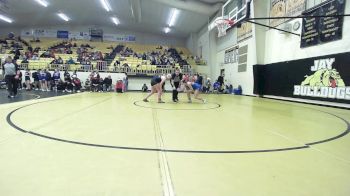130 lbs Semifinal - Aubree Akins, Stillwell HS Girls vs Lillian Kirkland, Glenpool Girls HS