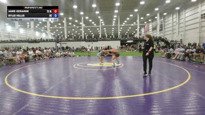 110 lbs Janie Gerarde, Texas Blue vs Rylie Hillis, Oklahoma