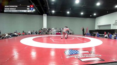 285 lbs Sean Thornton, Illinois Greco vs Kevin Oswalt, Pennsylvania Blue