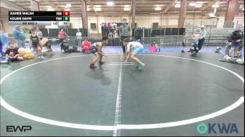 83 lbs Rr Rnd 5 - Xavier Walsh, Prime Wrestling vs Kolbie Davis, Powerhouse Blue