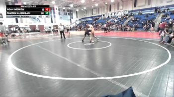 165 lbs Champ. Round 2 - Noah Wisniew, Mountain Empire vs Tameem Alkhailani, Valhalla