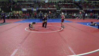 66 lbs Champ. Round 1 - Murdock Pattison, Glasgow Wrestling Club vs Cash Saxton, Camel Kids Wrestling