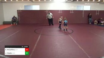 57 lbs Prelims - Aedan McCaffery, Buffalo Valley Wrestling Club vs Jakob Hipple, Venom