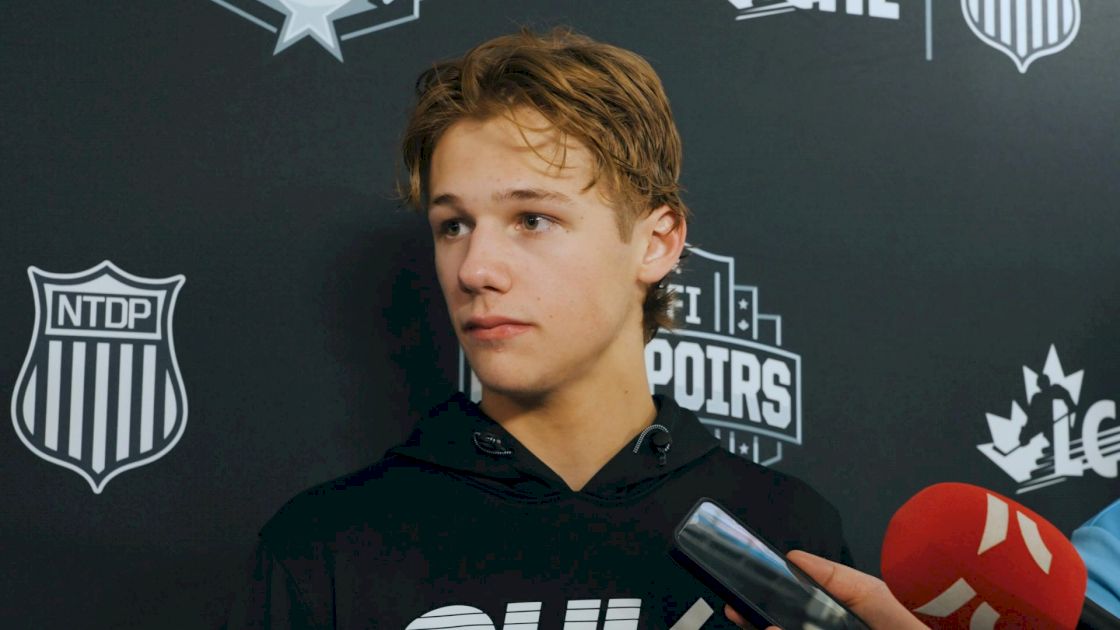 Team CHL's Xavier Villeneuve Speaks After CHL USA Challenge