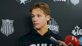 Team CHL's Xavier Villeneuve Talks About Winning Game 2, Falling Short In Super OT